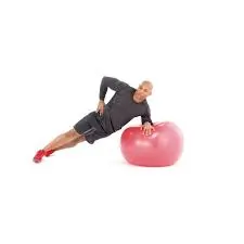 Stability Ball Side Plank