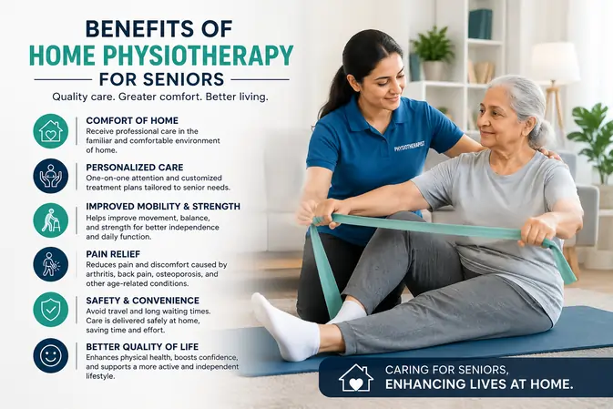 Benefits Of Home Physiotherapy For Seniors