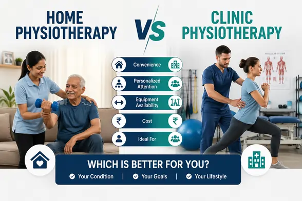 Home Physiotherapy VS Clinic Physiotherapy: Which Is Better?