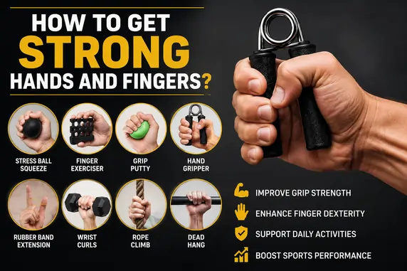 How to Get Strong Hands and Fingers