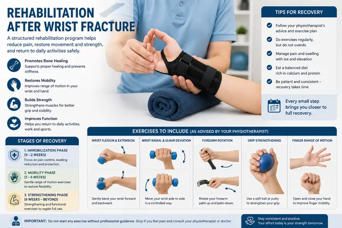 Rehabilitation After Wrist Fracture