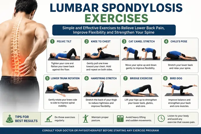 Lumbar Spondylosis Exercises