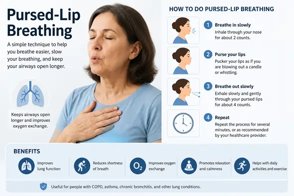 Pursed-Lip Breathing