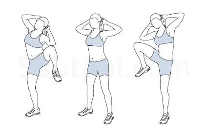 Standing Oblique Crunch