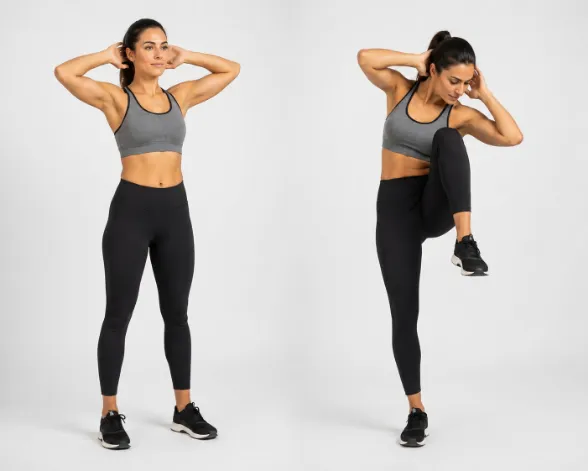 Standing Oblique Crunch