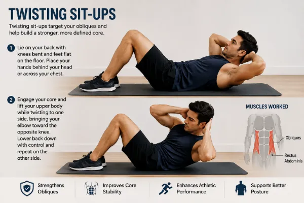 Twisting Sit-Ups