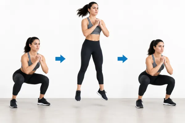 Jump Squat Exercise