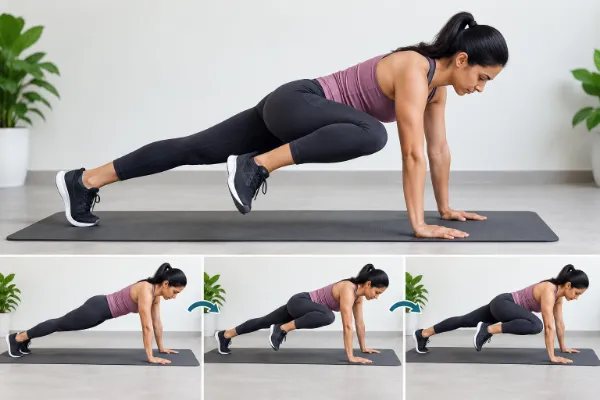 Spider-Man Plank Exercise